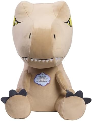 JURASSIC WORLD Rebirth Weighted Comfort Plush T. rex