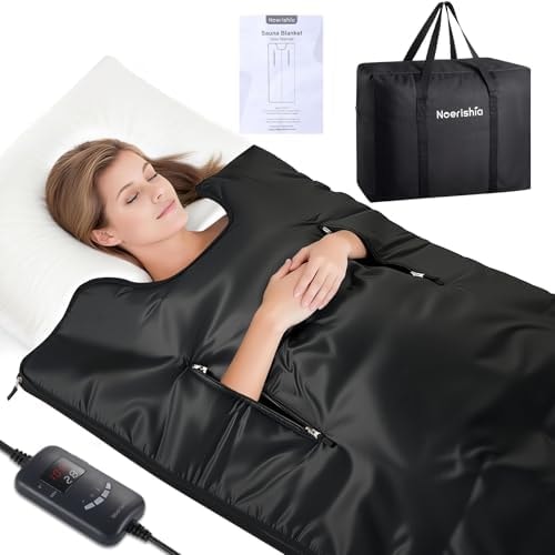 Sauna Blanket for Relaxation and Detox, Versatile Full Body Heating Wrap