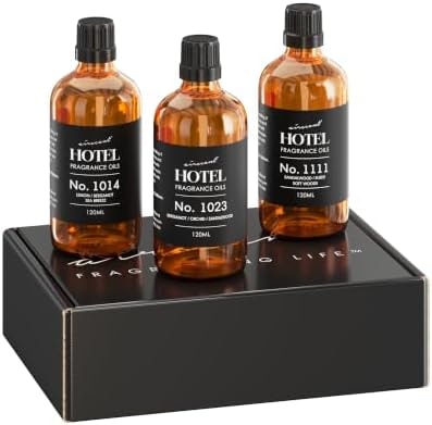 AirScent Hotel Diffuser Oil Gift Set - Buyers’ Best Picks 3 Pack - 120 mL