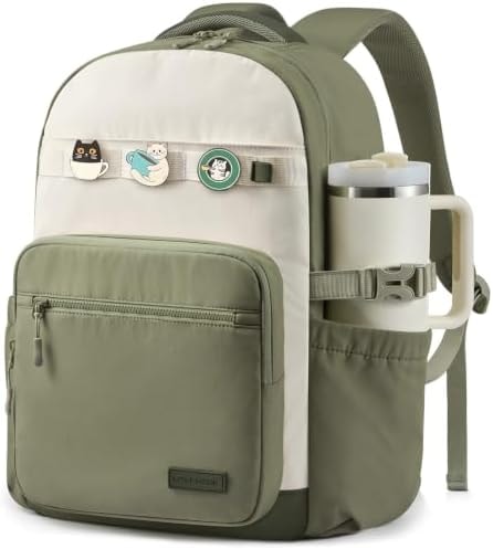 LOVEVOOK Laptop Backpack for Women Teacher with Tumbler Holder College