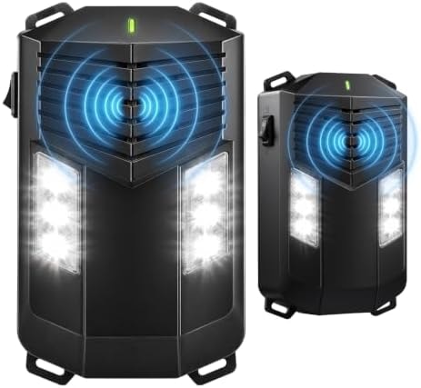25-55kHz Battery-Powered Ultrasonic Rodent Repellent for Car Engines