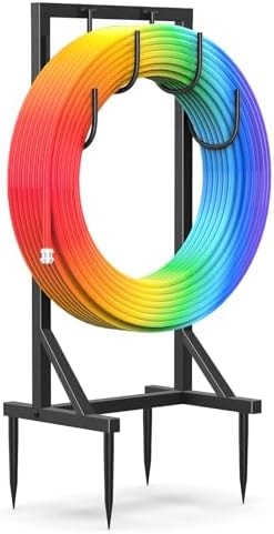 Garden Water Hose Holder for Outside Hose Stand Hanger Rack Freestanding