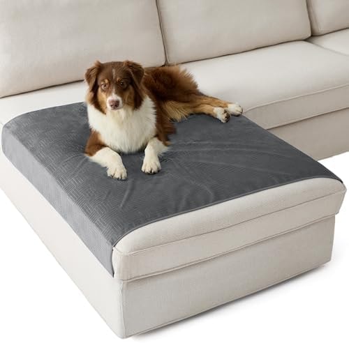 Bedsure Waterproof Couch Cover for Sofa and Dogs Quick Drying, 40x50IN