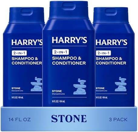 Harry's Men's 2 in 1 Shampoo and Conditioner - 14 fl oz (3 Pack)