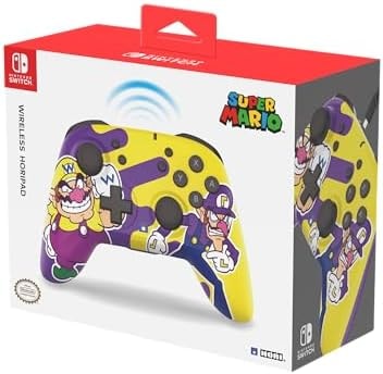 Hori Nintendo Switch Wireless HORIPAD (Wario & Waluigi) - Officially Licensed By Nintendo - Nintendo Switch