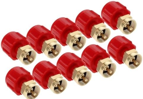 GasOne 10-Pack Propane Refill Adapter for 1lb Propane Tanks & Fits 20lb Propane Tank