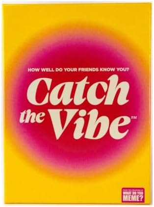 Catch The Vibe: The Adult Party Game that Tests How Well You Know Your Friends, for Teens