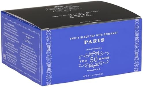 Harney & Sons Paris Black Tea Bags, 50 Count