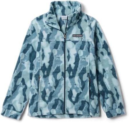 Columbia Youth Infant Zing III Fleece, Everblue Treebark, 6/12