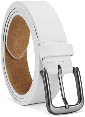 CHAOREN Mens Belts Leather 35mm for Jeans - Tough at Work, Sharp Daily