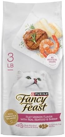 Fancy Feast Purina Dry Cat Food Filet Mignon Flavor - 3 lb. Bag
