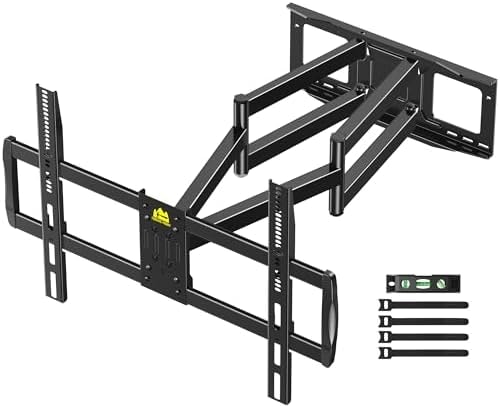 FORGING MOUNT Heavy Duty XXL Full Motion TV Wall Mount for 55-120 inch Extra Large TVs 98" 100",Holds 275 lbs, Max VESA 900x600, 42.9" Extension Long Arm TV Mount Swivel,Tilt,Preassembled,16-24” Studs