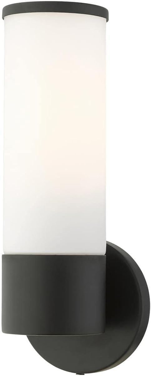 Livex Lighting, 16561-04, Lindale, ADA Single Sconce, Black
