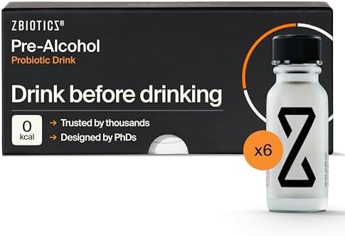 ZBiotics Pre-Alcohol Probiotic — Drink Responsibly, for an Easier Tomorrow