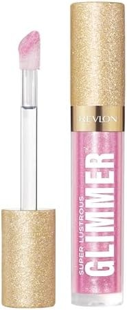 Revlon Super Lustrous Glimmer Gloss, 002 Pink Prisma, 0.13 fl oz