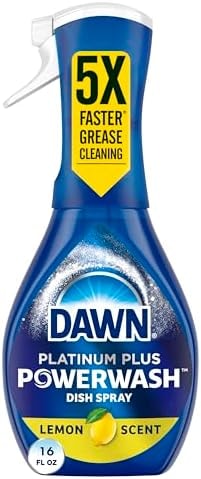 Dawn Powerwash Lemon Dish Spray, Dish Soap Starter Kit, 16 Fl Oz