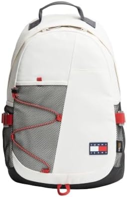 Tommy Jeans Mens Outdoors Backpack,IVORY MIX One Size