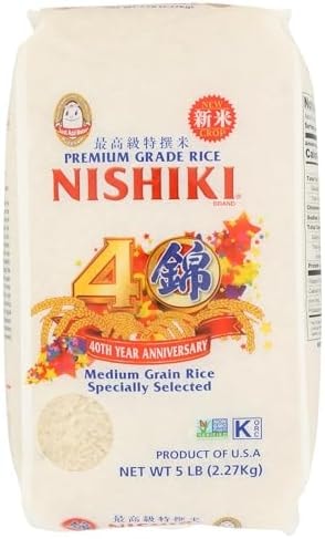 Nishiki Medium Grain Rice, 80 Ounce