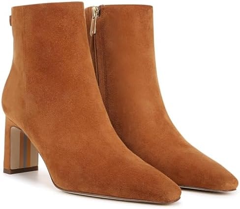 Sam Edelman Women's Saige Ankle Boot, Frontier Brown, 11