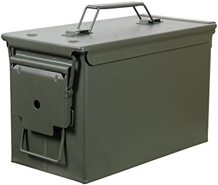 Fortress 50 Caliber Metal Ammo Can, 50 Cal