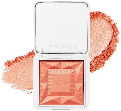 RMS Beauty Redimension Hydra Powder Blush Hydrating Mineral Powder Blush with Buildable Natural Color Lightweight Long-Lasting Finish Clean & Cruelty-Free 0.15 oz