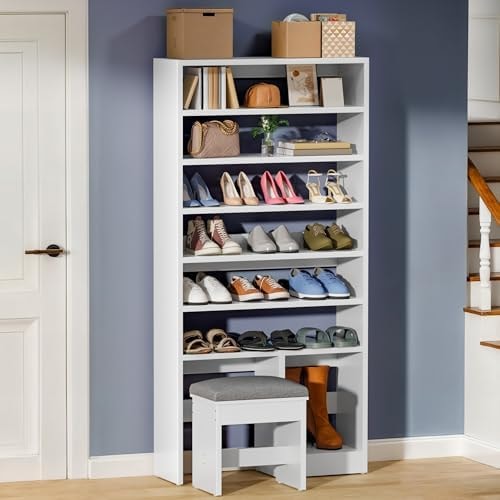 YITAHOME Shoe Cabinet with Hidden Bench