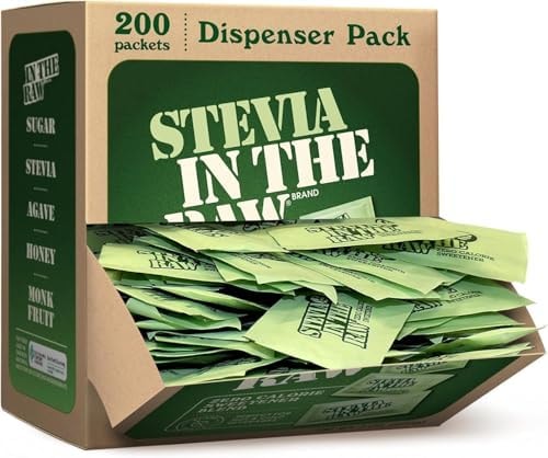Stevia In The Raw, Stevia Sweetener Packets, 200 Ct