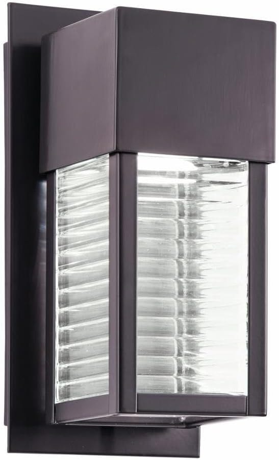 Kichler 49117AZLED Sorel Outdoor Wall 1-Light LED, Architectural Bronze