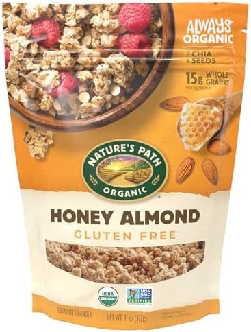 Nature's Path Organic Honey Almond Granola, 11 oz (Pack of 1)