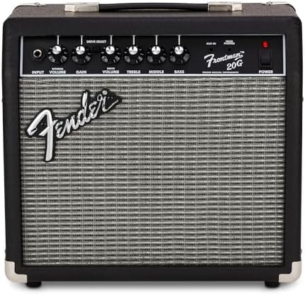 Fender Frontman 20G Electric Guitar Amplifier, 20-Watt Amp, 8" Speaker