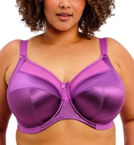 GODDESS Women's Keira Underwire Banded Bra Amethyst
