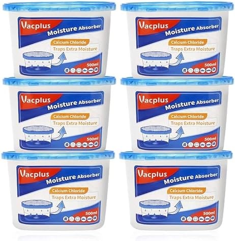 Vacplus Moisture Absorber, 10.5 OZ, Strong Absorption, Fragrance Free