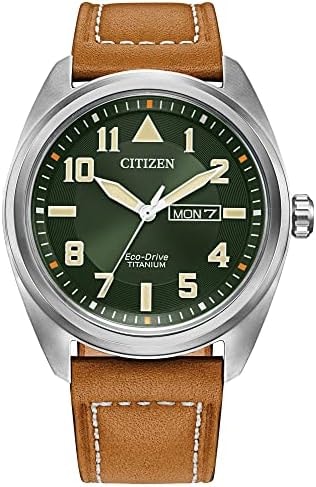CITIZEN Men's Eco-Drive Garrison 42mm Super Titanium BM8560-02X