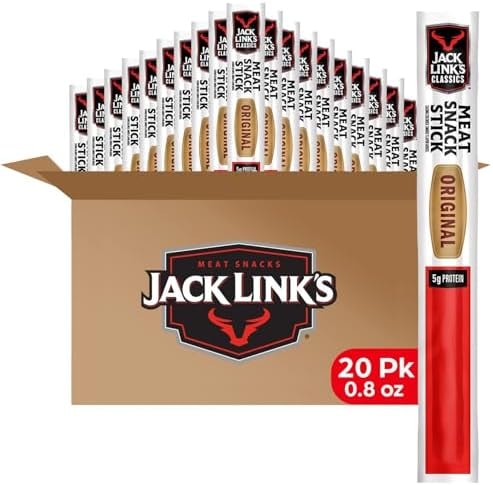 Jack Link's Classics Original Jerky Sticks - (20 Count) 0.8 oz
