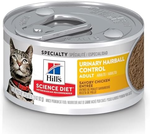 Hill's Science Diet Adult Urinary & Hairball Control Wet Cat Food