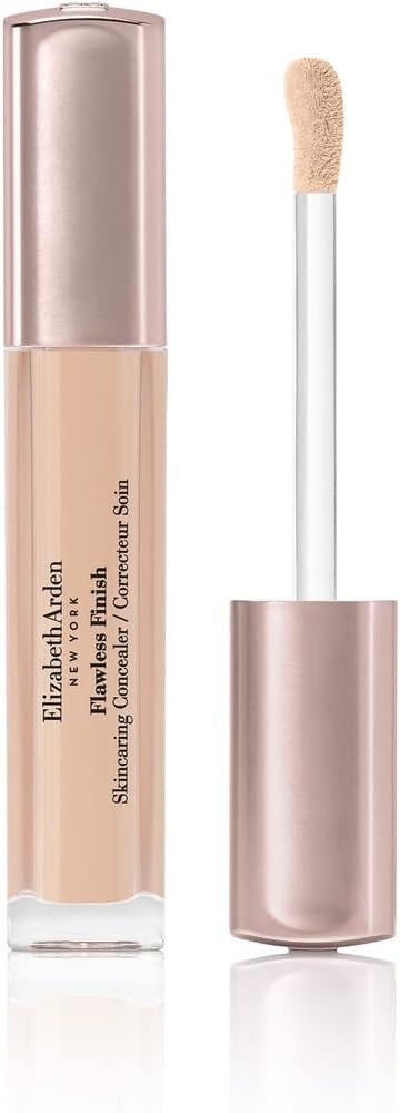 Elizabeth Arden Flawless Finish Skincaring Concealer with Hyaluronic Acid, Vitamin C and E, 305 (Medium), 0.2 oz