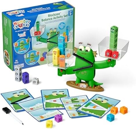 hand2mind Numberblocks Blockzee Balance Activity Set, Ages 3+