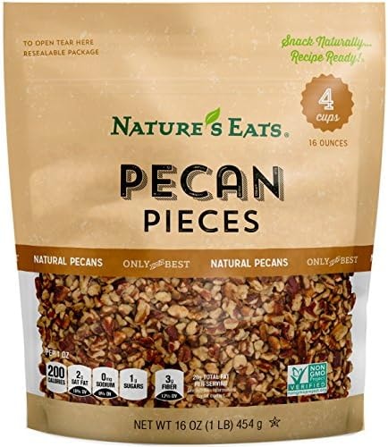 Nature's Eats, Pecan Pieces, 16 Oz