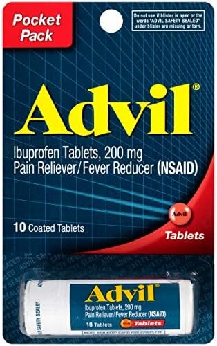 Advil Sinus Congestion and Pain, Sinus Relief Medicine, Pain Reliever and Fever Reducer with Ibuprofen and Phenylephrine HCl - 10 Coated Tablets