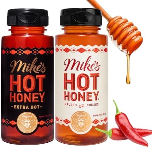 Mike's Hot Honey Original & Extra Hot Variety Pack, 10oz, 2 Pack
