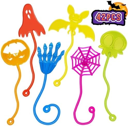 Halloween Sticky Hands Bulk 42 PCS Halloween Party Favors for Kids Toys