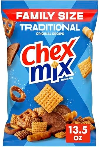 Traditional Chex Mix, Original Recipe, Family Size, 12.5 oz