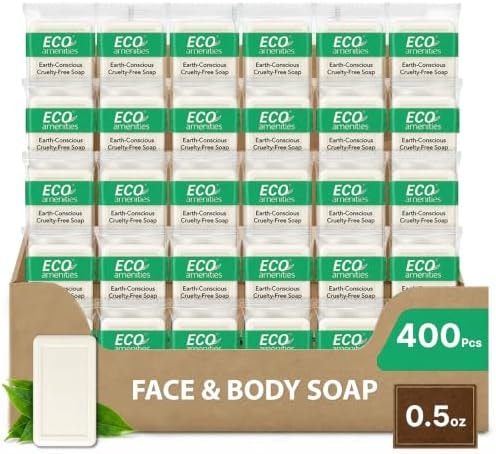 ECO amenities Hotel Bar Soap Bulk Refreshing Body Bath Cleanse Travel-Size