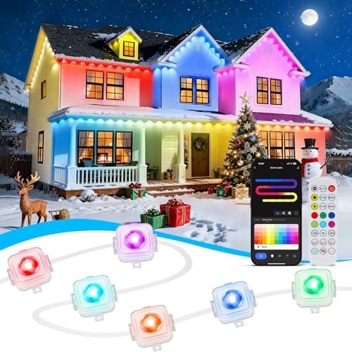 Permanent Outdoor Lights, 100FT Outdoor Lights, Ceiling Lights