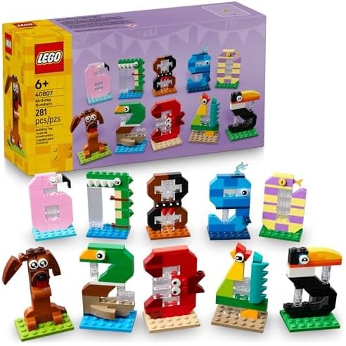 LEGO Birthday Numbers 40807