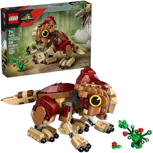 LEGO Jurassic World Baby Dinosaur Dolores: Aquilops Kids Toy - Educational and Learning Toy for Girls & Boys, Ages 7+ - Pretend Play Gift Idea for Birthdays - 76970