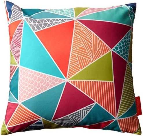 Modway Outdoor Indoor All Weather Patio Throw Pillow in Mosaic