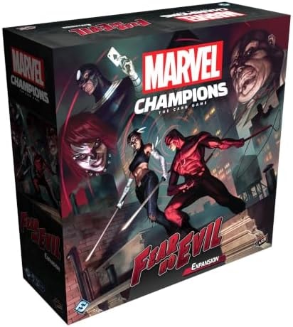 Marvel Champions The Card Game Fear No Evil Expansion - Defenders Campaign with Daredevil & Echo Heroes, Kingpin Villains & 6 Scenarios, Ages 12+, 1-4 Players, 60 Min Playtime