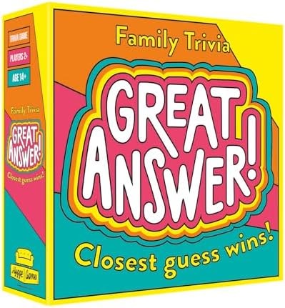 Hygge Games Great Answer! Fun Family Trivia Game