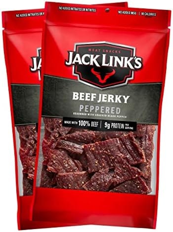 Jack Link's Beef Jerky - Peppered - 9 oz (2 Pack)